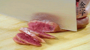 金字火腿、金字香腸、金字臘肉切片。